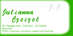 julianna czeizel business card